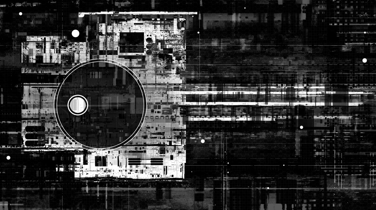 Digital Chaos in Monochrome v.2